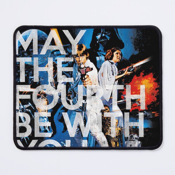 Item preview, May The Fourth Be With You Vintage Movie Poster designed and sold by CamilleBriand1.