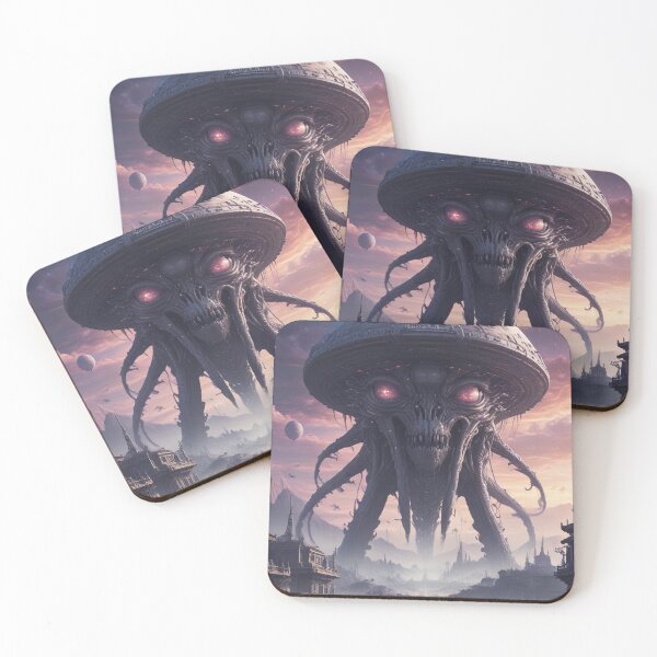 Item preview, Alien world rock and metal concert design print designed and sold by Anshu3813.