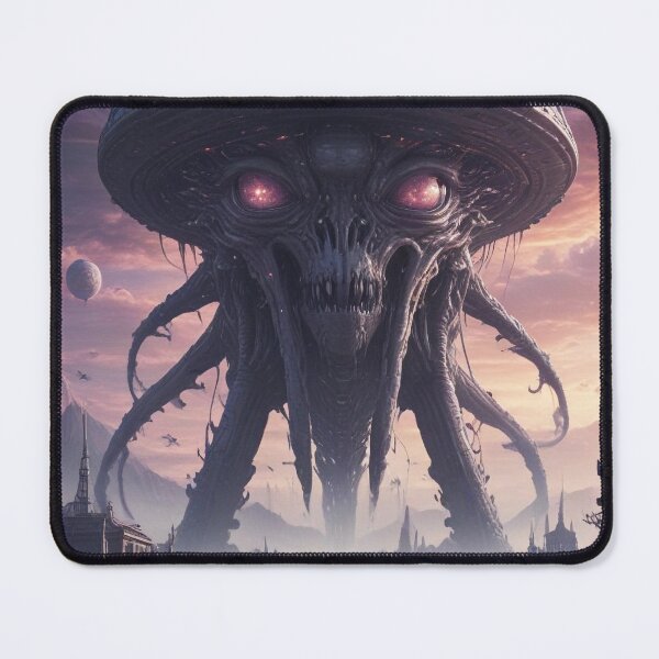 Item preview, Alien world rock and metal concert design print designed and sold by Anshu3813.