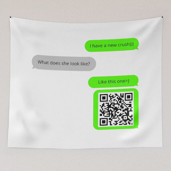 Artikelvorschau, QR-Code-SMS-Lied entworfen und verkauft von BlueMeArt.
