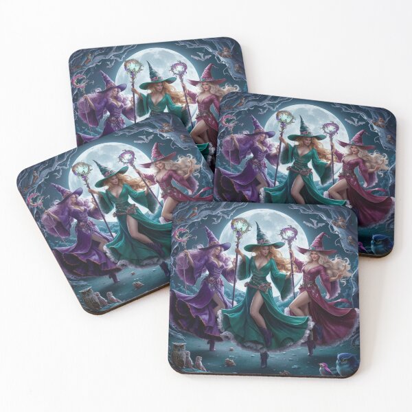 Item preview,  "Witches Dancing". Group of witches Dancing   designed and sold by Obinne.
