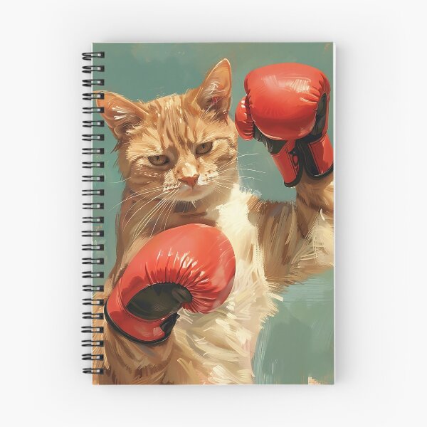 Item preview, Cat Boxing, Champion Boxer cat designed and sold by CreativeArts-S.