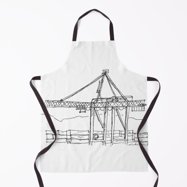 Item preview, Cristo Rei. Harbour crane. Lisbon. Portugal designed and sold by Tereza Pilar Art.