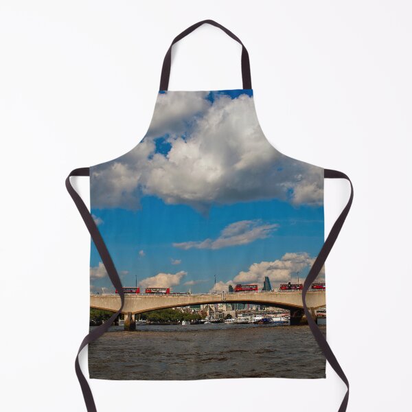 Item preview, Red London Buses Waterloo Bridge England designed and sold by AndyEvansPhotos.