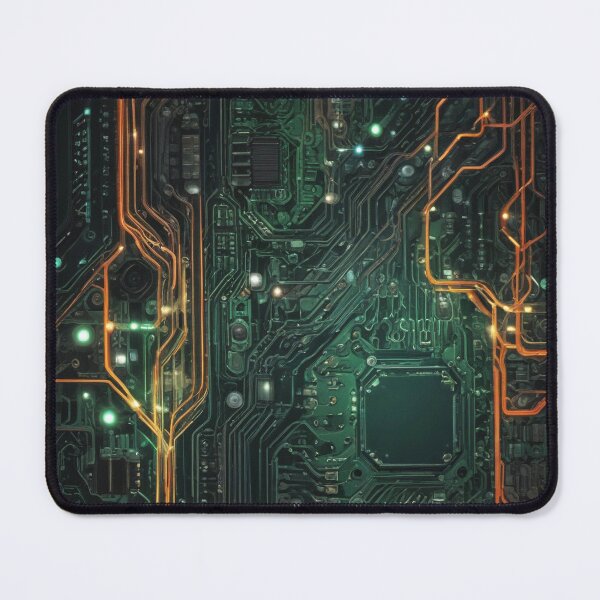 Item preview, Quantum computing digitalization Genetic engineering design print designed and sold by Anshu3813.