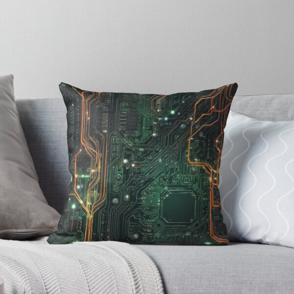 Item preview, Quantum computing digitalization Genetic engineering design print designed and sold by Anshu3813.