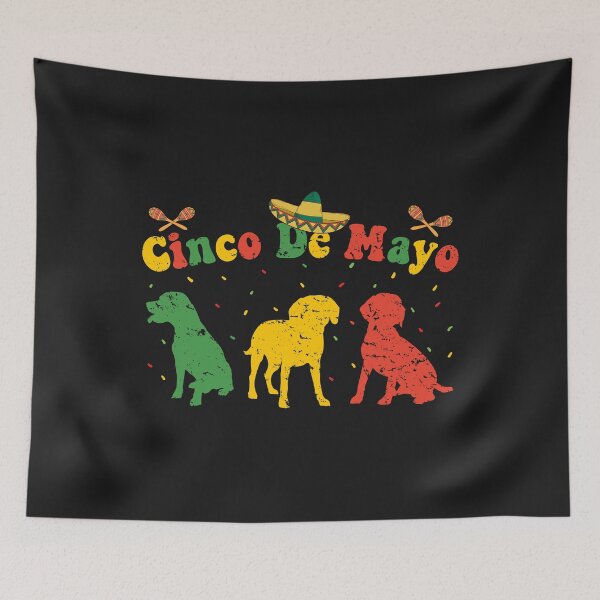 Item preview, Funny Mexican Beagle Dog,Cinco De Mayo Celebration 2024 designed and sold by ArtByKatti.