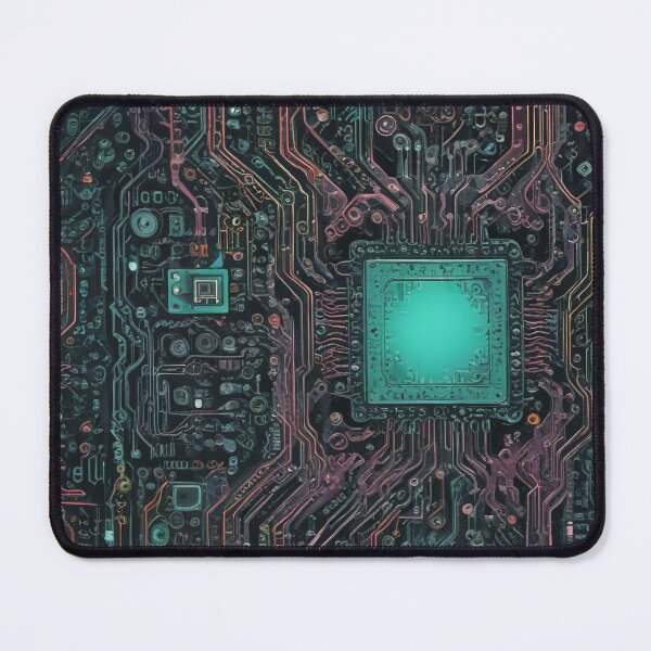 Item preview, Quantum computing digitalization Genetic engineering design print designed and sold by Anshu3813.