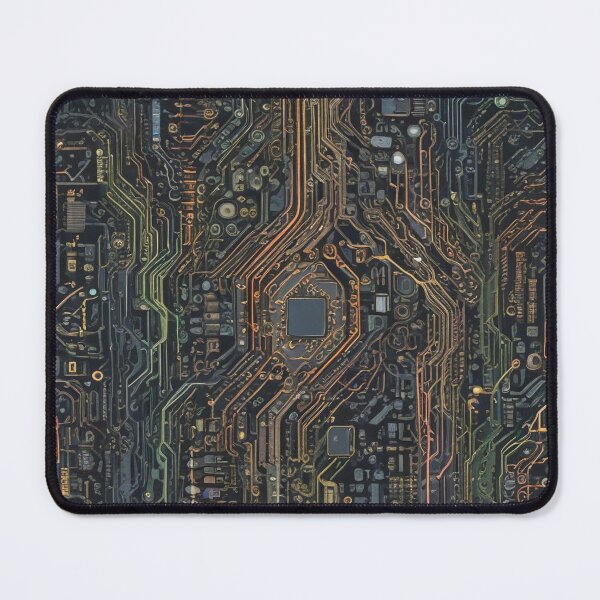 Item preview, Quantum computing digitalization Genetic engineering design print designed and sold by Anshu3813.