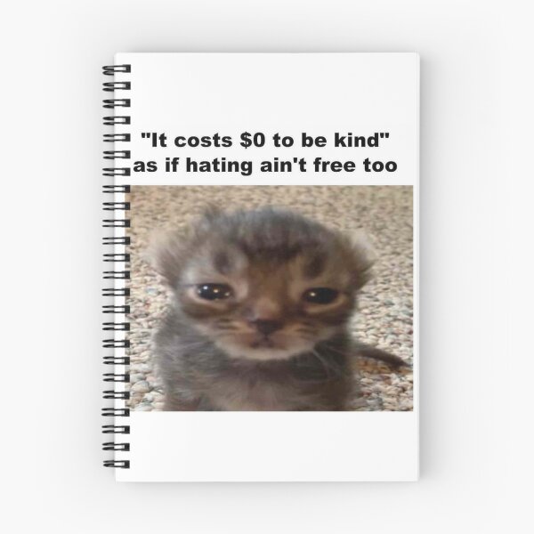 Item preview, it costs $0 to be kind as if hating ain't free too designed and sold by cloudzer0000.