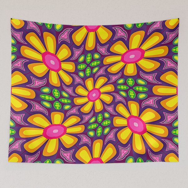 Item preview, Lovely and Cute Flowers Pattern designed and sold by Patternflower.