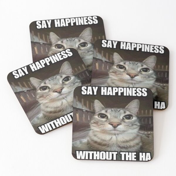 Item preview, say happiness without the ha designed and sold by cloudzer0000.