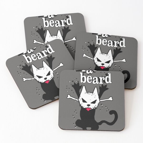 Item preview, Blackbeard pirate Cat - crazy cat designed and sold by artebus.