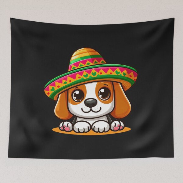 Item preview, Funny Beagle Dog,Cinco De Mayo Celebration 2024 designed and sold by ArtByKatti.