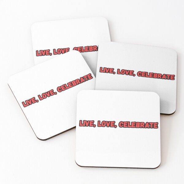 Item preview, Live love celebrate  designed and sold by CapriCreatives.