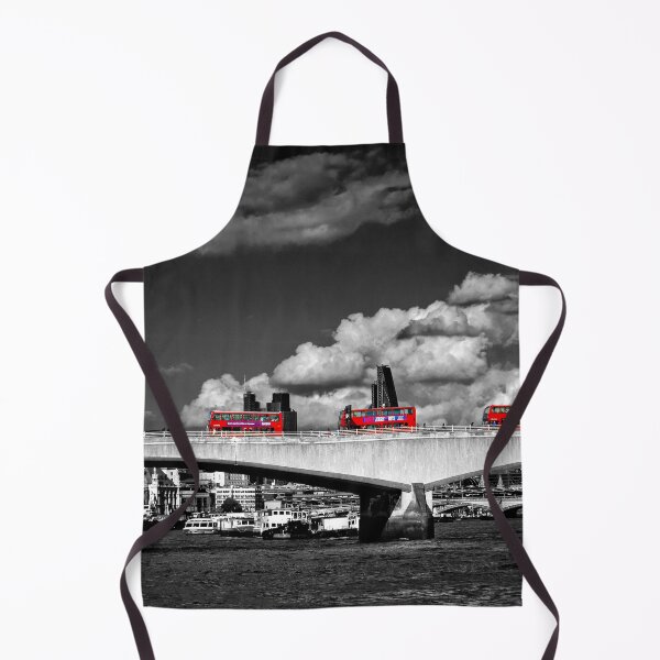 Item preview, Red London Buses Waterloo Bridge England designed and sold by AndyEvansPhotos.
