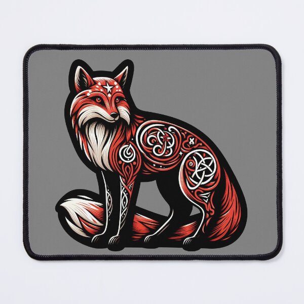 Item preview, Fox with Magic Markings designed and sold by stickyfoot.