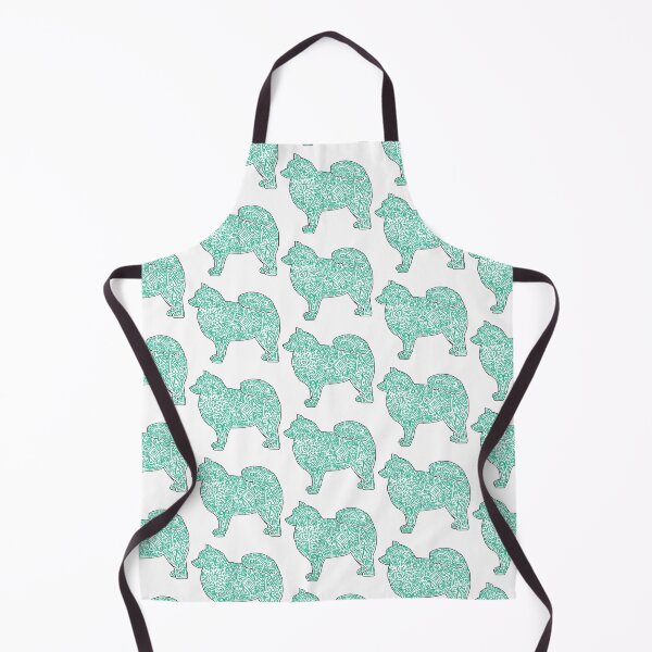 Item preview, TEAL PATTERN FINNISH LAPPHUND designed and sold by FLCNSW.