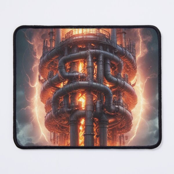 Item preview, T ROGXs cyborg machine digitalization Genetic engineering design print designed and sold by Anshu3813.