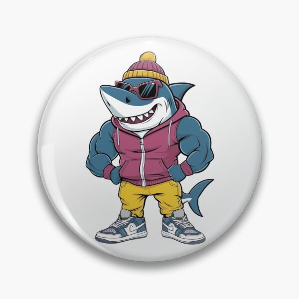 Item preview, Muscular Shark designed and sold by Art-Design-EM.