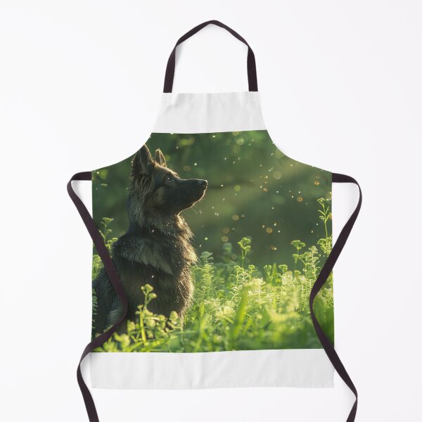 Item preview, Mystical Pup's Adventure in the Emerald Grove at Twilight designed and sold by Shirtastically.