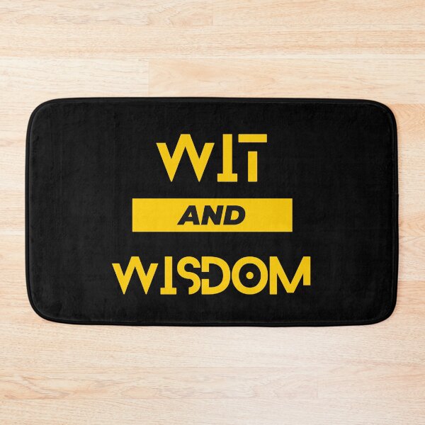 Item preview, Richard Osman Wit and Wisdom: Typographic Tribute Design designed and sold by GoodTripper.
