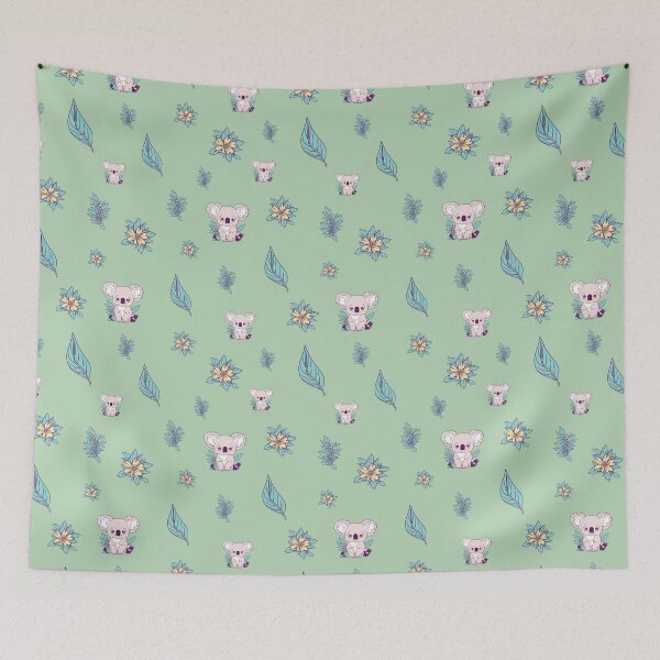 Item preview, Koalas Haven seamless pattern designed and sold by SPIRIMAL.
