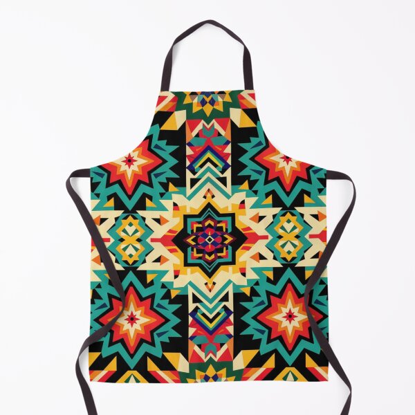 Item preview, Colorful Geometric Mexico Pattern designed and sold by NicolasGlowArt.