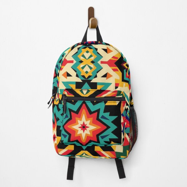 Item preview, Colorful Geometric Mexico Pattern designed and sold by NicolasGlowArt.