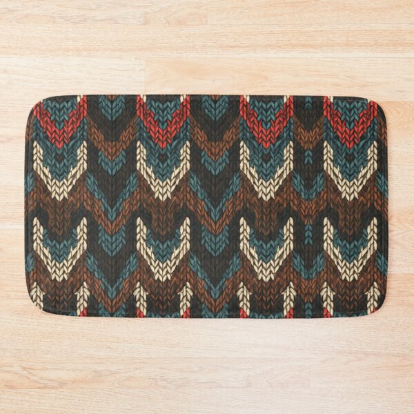 Item preview, Knitted Colorful Pattern designed and sold by NicolasGlowArt.