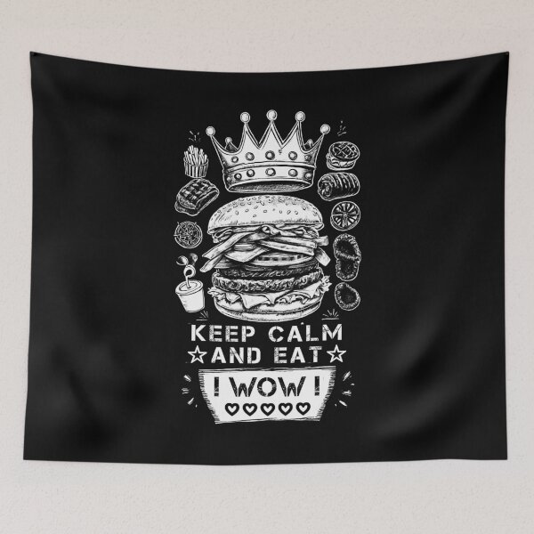 Item preview, Crown Keep Calm And Eat WOW. designed and sold by Giulivo Store Graphic.