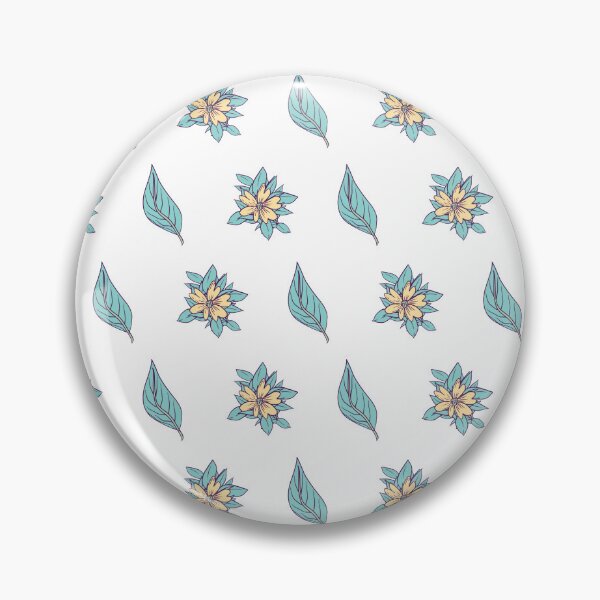 Item preview, Sunshine Eucalyptus Delight - Yellow Flower Leaf Seamless Pattern designed and sold by SPIRIMAL.