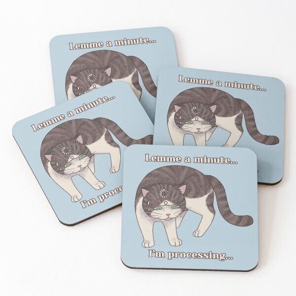 Item preview, Lemme a minute, I'm processing designed and sold by Nika Creations.
