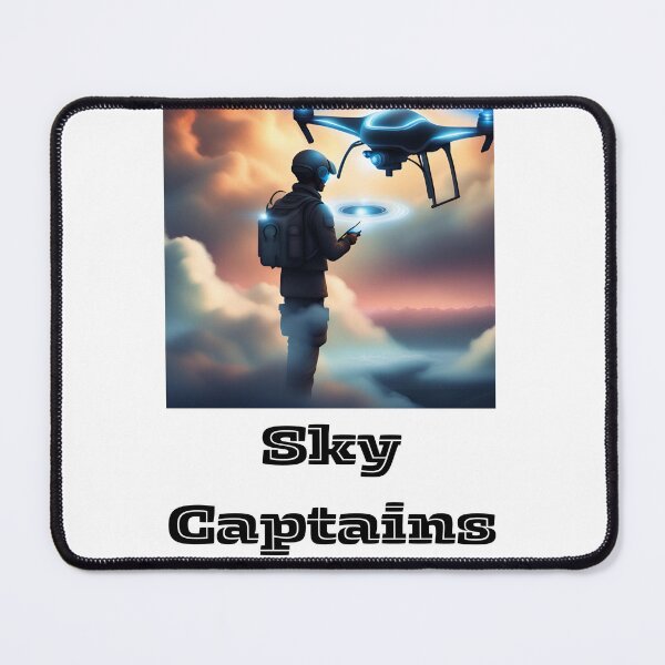 Item preview, drone pilot surrounded by clouds designed and sold by Yeyishop.