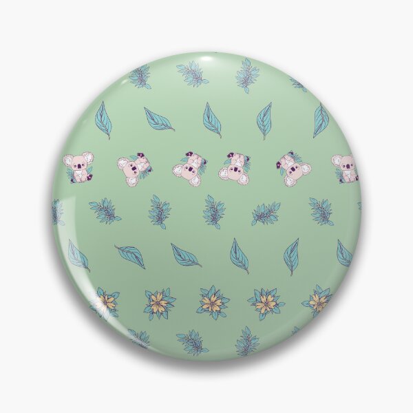 Item preview, Koala Eucalyptus Oasis seamless pattern designed and sold by SPIRIMAL.