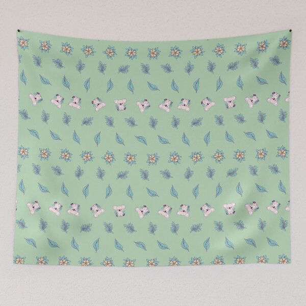 Item preview, Koala Eucalyptus Oasis seamless pattern designed and sold by SPIRIMAL.