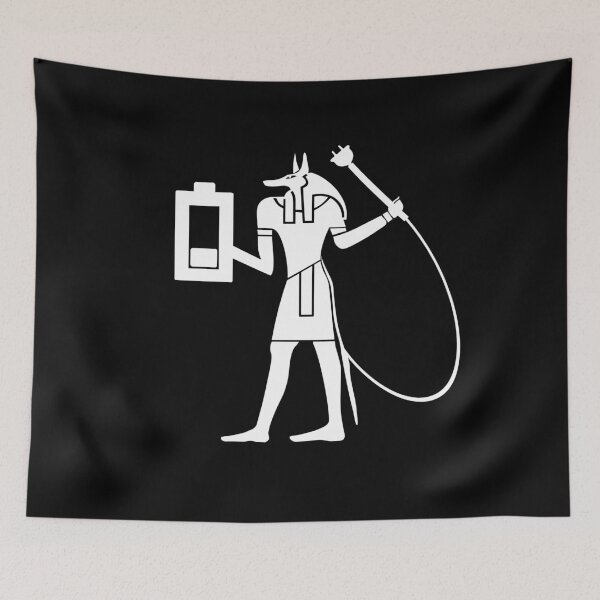 Item preview, Charging Egyptian Anubis designed and sold by emhoteb.