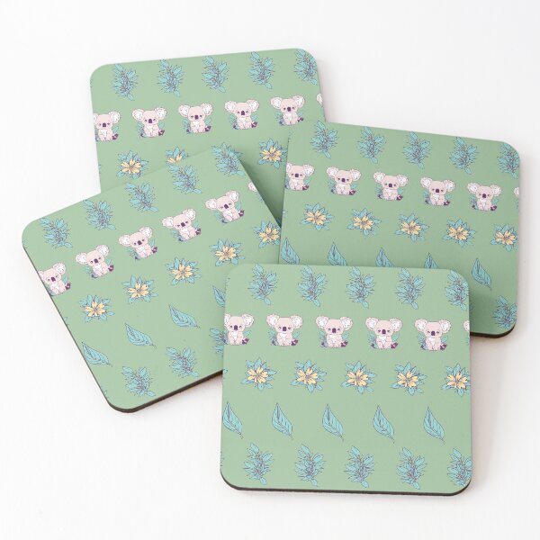 Item preview, Koala Whimsy seamless pattern  designed and sold by SPIRIMAL.