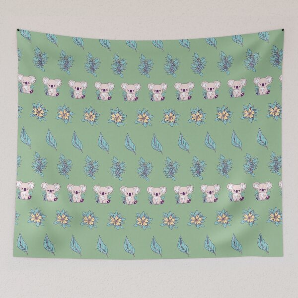 Item preview, Koala Whimsy seamless pattern  designed and sold by SPIRIMAL.