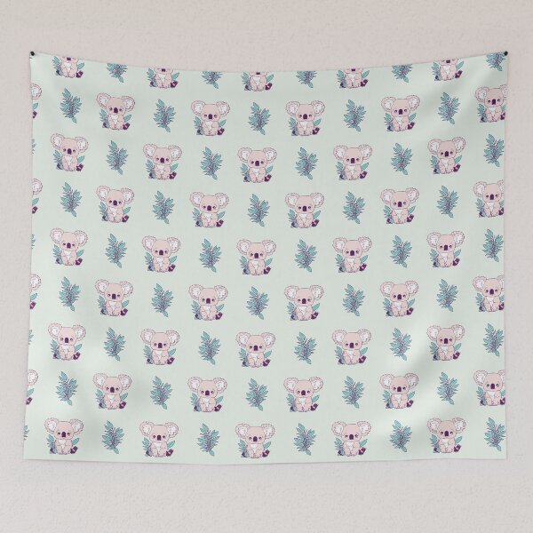 Item preview, Koala Harmony seamless patter designed and sold by SPIRIMAL.