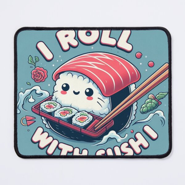 Item preview, I Roll With Sushi designed and sold by desAIgns by Rosa.