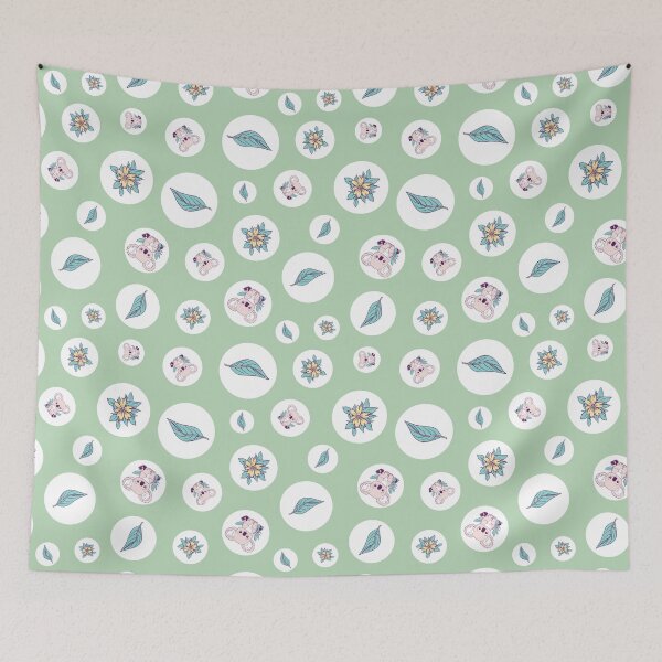 Item preview, Bubbly Koalas seamless pattern designed and sold by SPIRIMAL.
