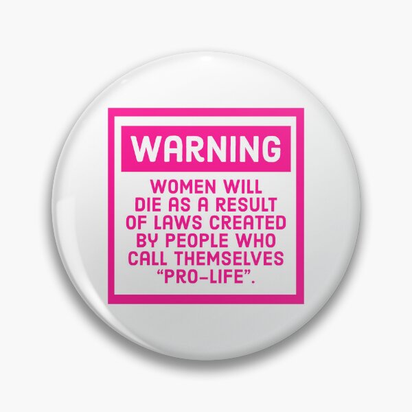 Item preview, Pink warning sign  designed and sold by Rachel the Artist .