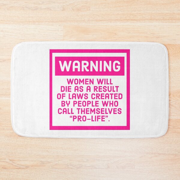 Item preview, Pink warning sign  designed and sold by Rachel the Artist .
