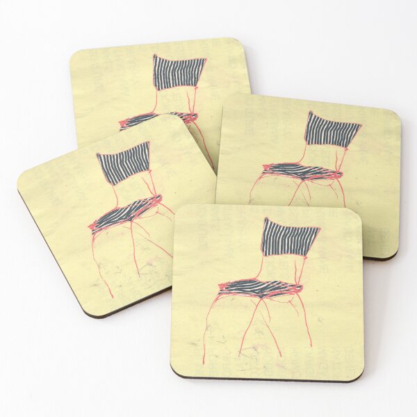 Item preview, Thin Red Chair designed and sold by cintclare.