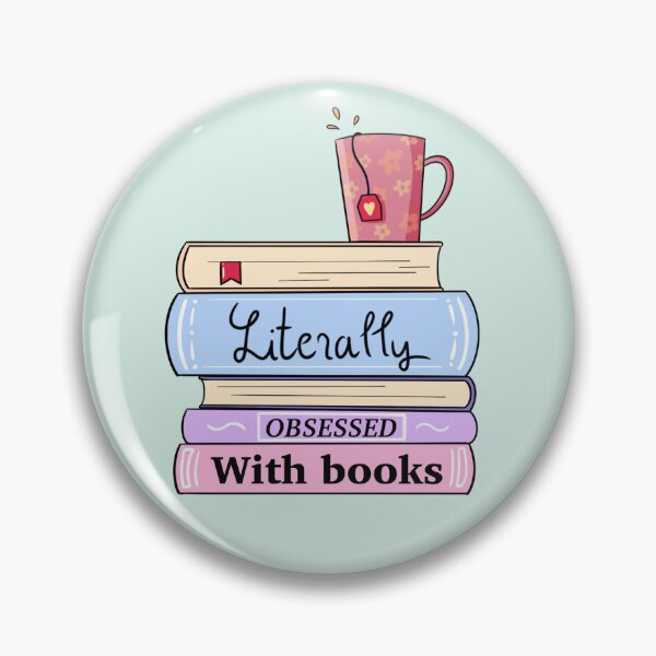 Item preview, Literally obsessed with books designed and sold by simcat13.