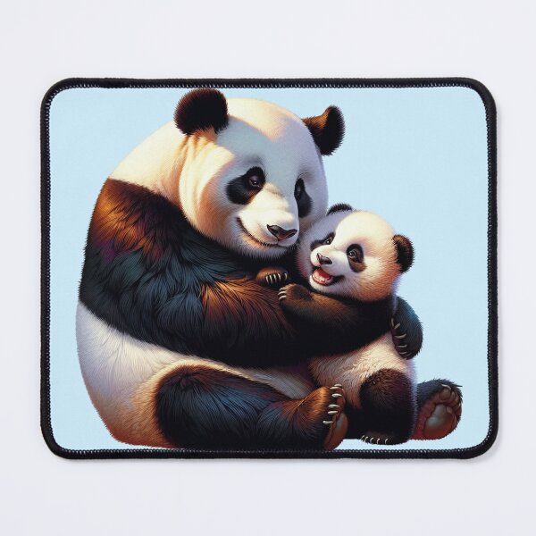 Item preview, Mama and Baby Panda Bear Design designed and sold by AnalajiaDesigns.