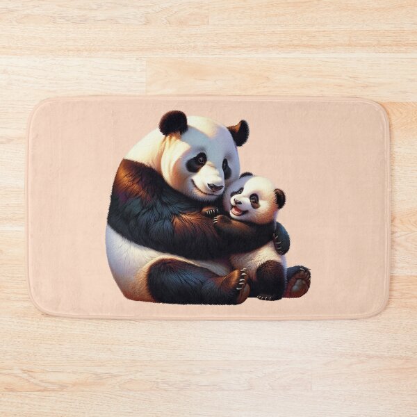 Item preview, Mama and Baby Panda Bear Design designed and sold by AnalajiaDesigns.