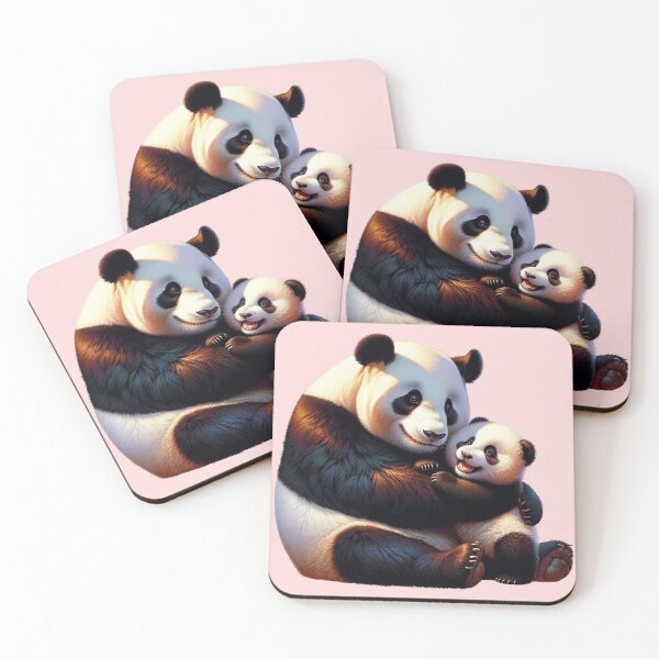 Item preview, Mama and Baby Panda Bear Design designed and sold by AnalajiaDesigns.