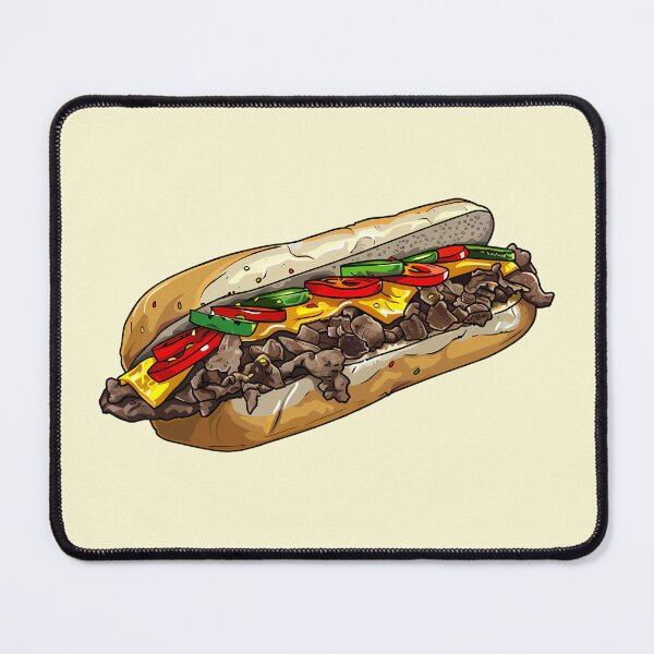 Item preview, Phillie cheesesteak sandwich designed and sold by sakurashorty.